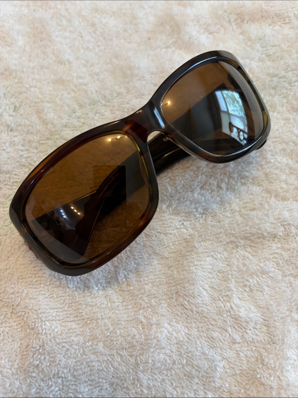 Karen Kane Brown Tortoise Oversized Sunglasses